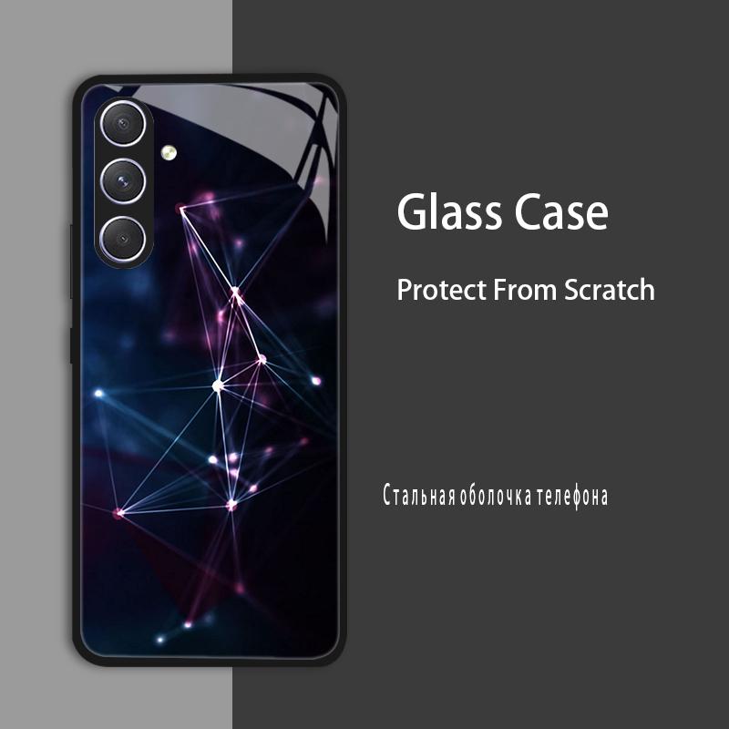 For Samsung S25 FE Case Cover Tempered Glass Case Hard Shockproof Coque Bumper For Samsung Galaxy S25FE M36 S25 FE Protect Case