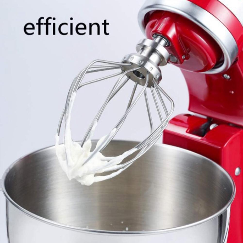 K45WW Stainless Steel Egg Whisk Mixer Mixing Head 4.5QT Fits for KitchenAid Mixer Hand Mixer Beater Replacement Part