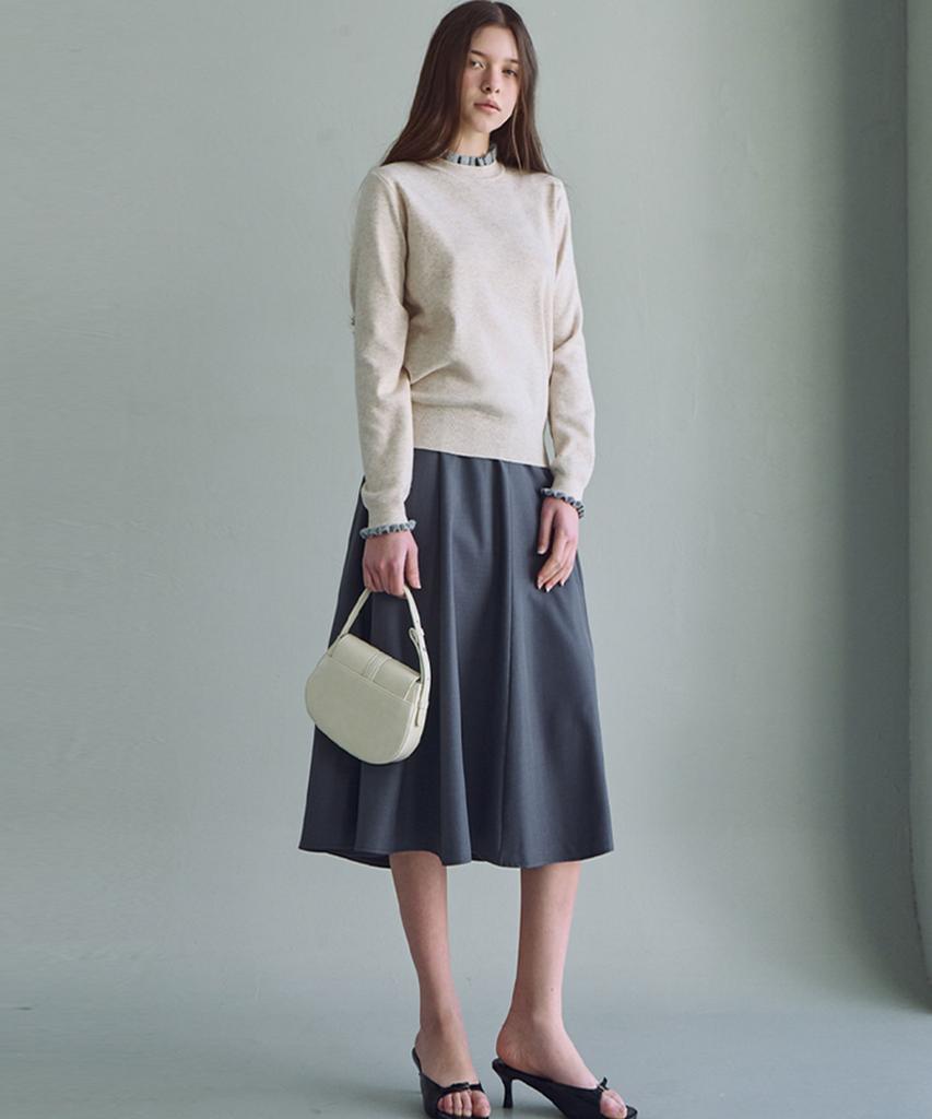 LUSIDA Sand Frill Classic Knit