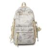 Student Schoolbag Women's Tie-Dye Large Capacity Backpack
