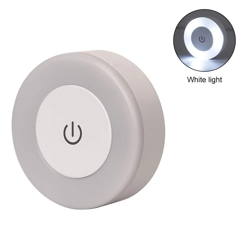 

Світлодіодна світлодіодна чутлива нічна лампа 1 режим USB перезаряджається магнітна основа настінний світильник круглі портативні внутрішні декоративні світильники