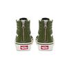 Vans SK8 Zip Cushioning, Wear Resistant High Top Kids' Skateboarding Shoes Green Children Aged 3 7 Years Old VN0005VSBZ4