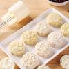 A Household Three-dimensional Mung Bean Cake Baking and Embossing Mold for Mid-Autumn Festival Ice Skin Mooncakes