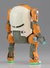 Hasegawa Creator Works Series 20 Mechatro Wego Orange Scale Plastic Model CW13 No.02 1/20