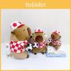 Girl Football Capybara Plush Toy Animal Soft Stuffed Doll Decoration Kids Gift