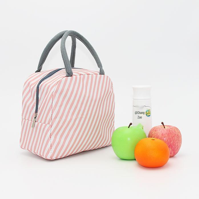Aluminum Foil Insulated Bento Lunch Bag - Portable Lunch Box for Students