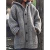 Women's Plus Size Knit Sweater Coat - Mid-Length Autumn/Winter Style