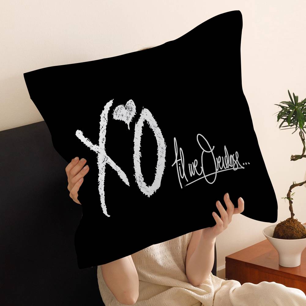 The Weeknd Xo Cuscino Regali Arredamento Ufficio in Casa Copricuscino per Divano Camera da Letto Auto 45x45cm