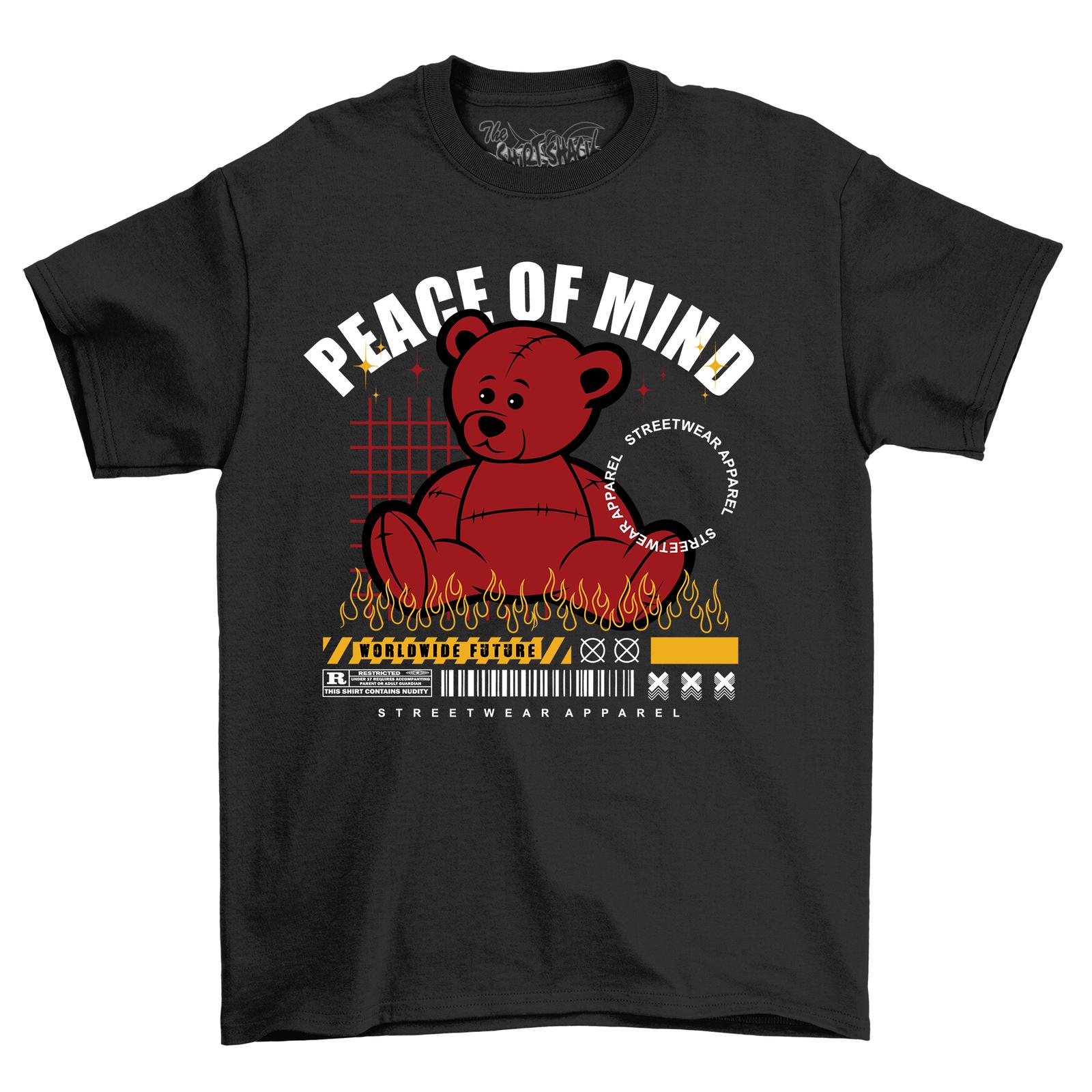 

Bearstreet1-16 Teddy Bear T-Shirt Mens Womens Tees Top - Unbearably Funny! 100% Cotton, Unisex Printe L