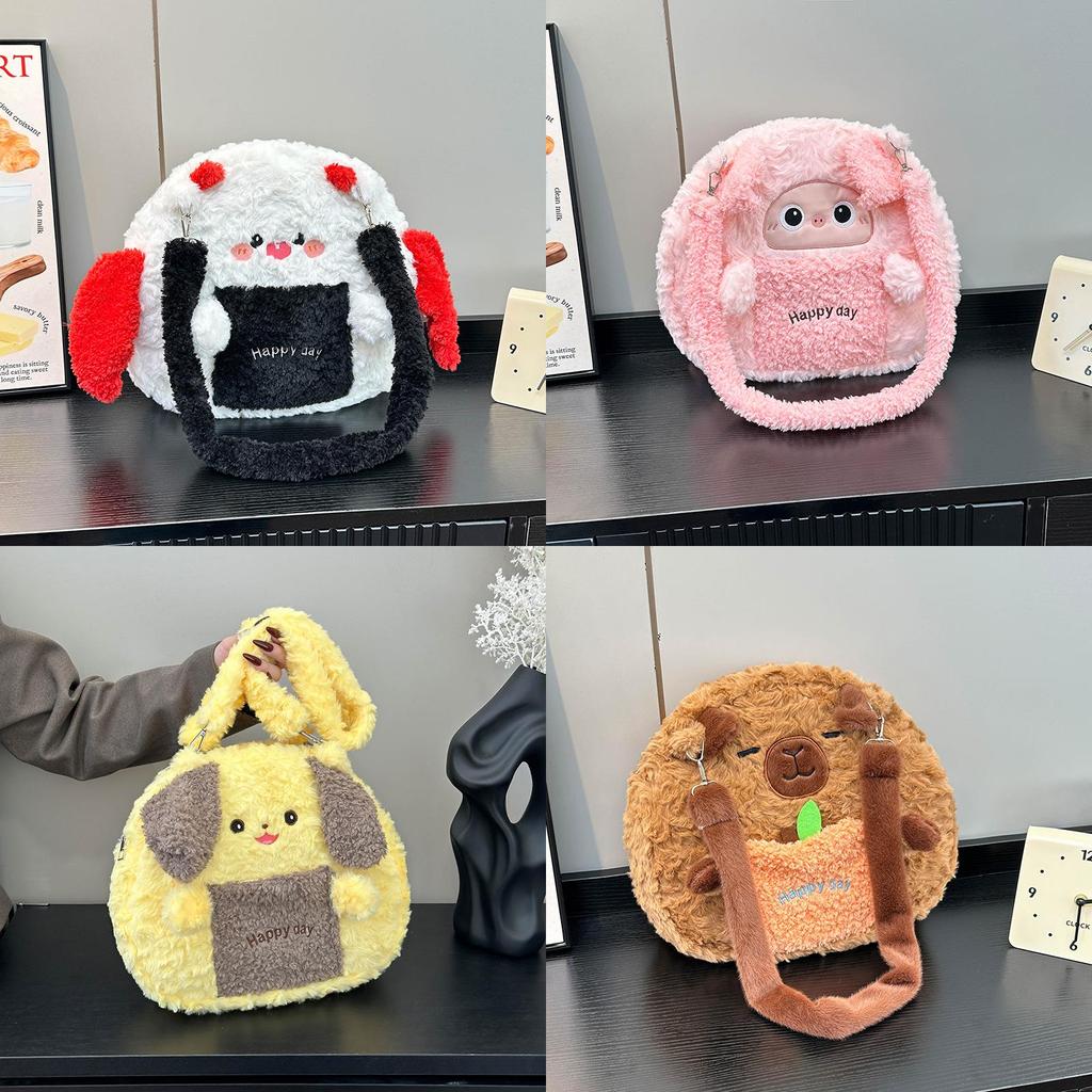 Plush Bear Backpack For Kids With Pp Cotton Filling And Creative Animal Design