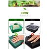 Mini Greenhouse Seed Starter Tray 6/12Grids Plant Starter Kit New Plant Germination Base  Garden