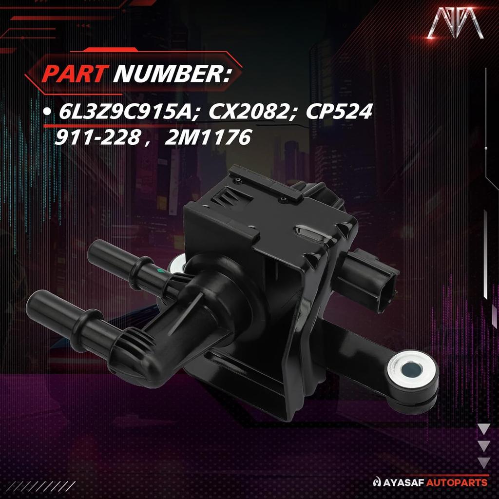 MAYASAF 911-228 Vapor Canister Vent Solenoid Valve fit for Ford F-150 2004 2005 2006, for Ford Expedition 2005 2006, for Lincoln Navigator 2005 2006,