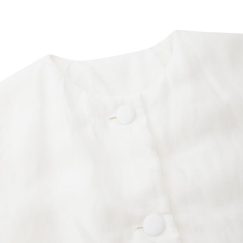 JNBY 2026 Spring Loose Collarless Down Jacket