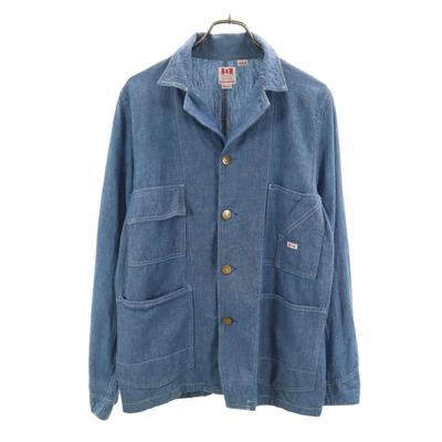 EQUILÍBRIO + HARMONIA Feito nos EUA Macacão de manga comprida M Azul B&H Masculino Usado