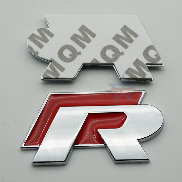 Suitable for Volkswagen R label CC passat CC R car logo Volkswagen Rline tail label alloy car logo modification