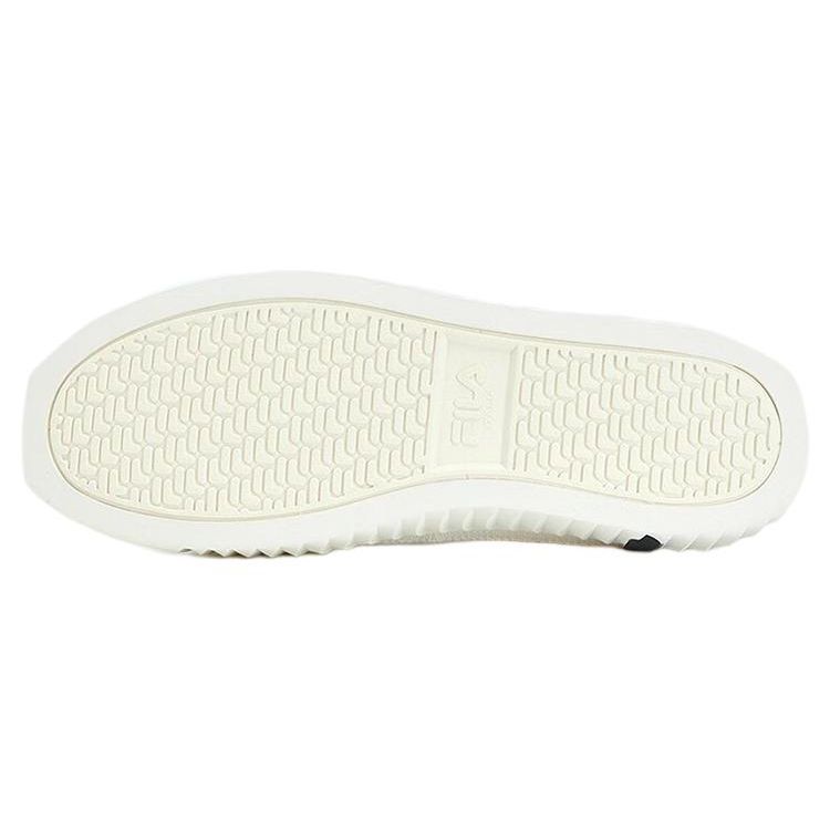 FILA Gear Non-Slip Shock Absorption Low-Top Skate Shoes Men Sneakers White F12M322310FGD
