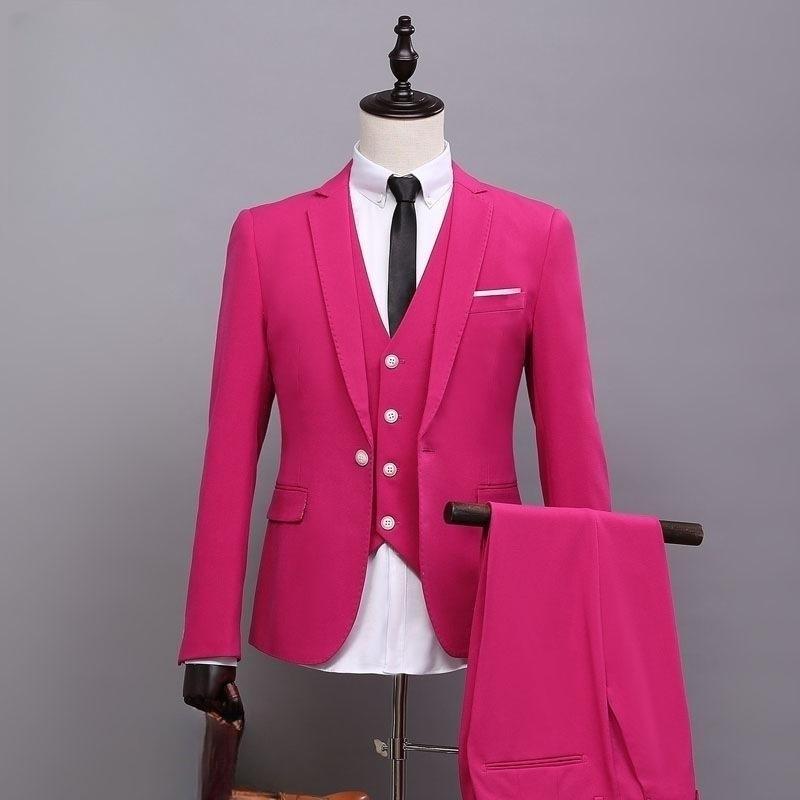 

Мужской костюм Lansboter, облегающий костюм в Корейском стиле для студийной фотографии, мужской свадебный костюм невесты, торжественное платье