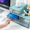 Desktop Stackable Storage Drawer Home Office Stationery A4 A5 Paper Documents Storage Box Makeup Cosmetics Organizer