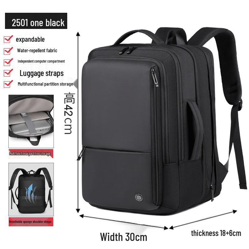Lishen Men s Expandable Business Laptop Backpack