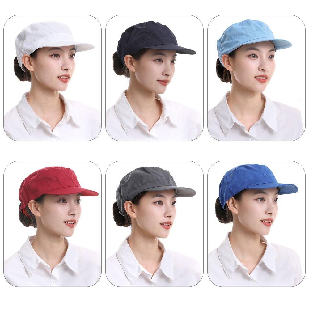 Adjustable Work Cap Lightweight Workshop Cap New Catering Cap Factory Workshop