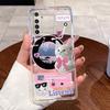 Casing For Realme XT RMX1921 Back Cover For Realme X2 Case Aesthetic Fashion Cute Cat Astronaut Transparent Silicone Phone Case