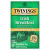 IHerb Twinings Saquinhos de Chá Preto Descafeinado Irish Breakfast, Pacote com 20 (40g)