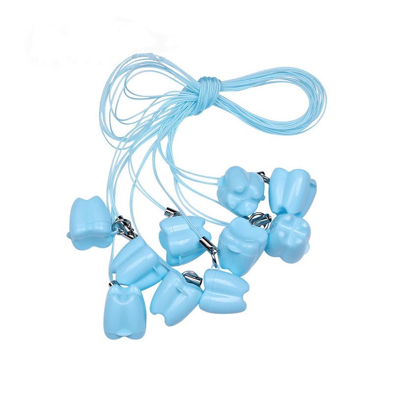 10 pièces/Paquet Organisateur Boîte à Dents de Lait de Bébé Boîte Fée des Dents de Lait de Bébé Boîte de Rangement pour Dents avec Collier Souvenirs Cadeau Boîte de Rangement pour Dents