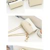 Festive Mini Shoulder Bag with Sparkling Details - PU Material, Lightweight, Adjustable Strap, and Magnetic Closure