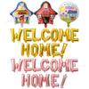 Welcome Home! Welcome Home Alphabet Balloon School Party Balloon Set Aluminum Film Balloon