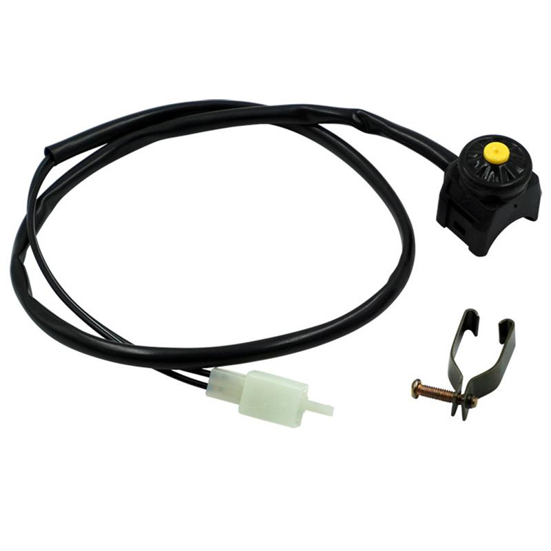 

Універсальний Універсальний 7/8 22MM ATV Мотоцикл Dual Sport Dirt Quad Start Horn Kill Off Stop Switch Кнопка Аксесуари для мотоциклів жовтий