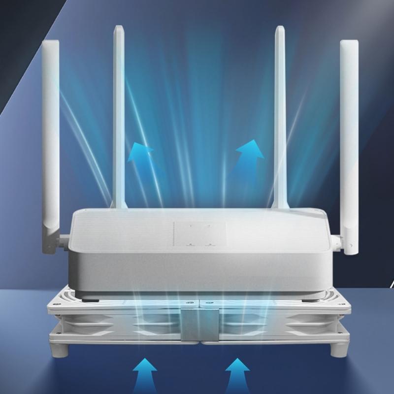USB PC Router Lüfter Kühlventilator 1800 U/min Geschwindigkeit Tragbarer Kühlventilator Ersatz für Router Modem TV Box Elektronik