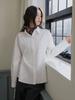 ROIROI Two-Way Button Shirt - White