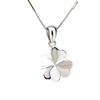 Collier Pendentif Trèfle à Quatre Feuilles Minimaliste pour Femme - Chaîne de Clavicule Rétro Luxe