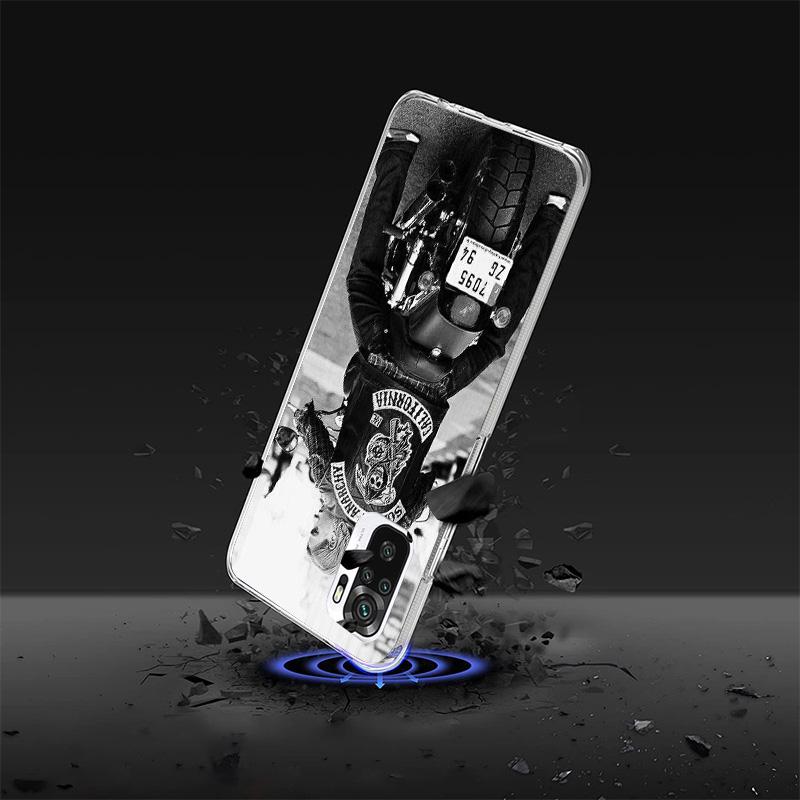Sons Of Anarchy Black Phnoe Case for Phnoe Case for Xiaomi Redmi Note 15 14 14S 13 Pro Plus 12 12S 11S 11E 10S 10 11T 5G Unique