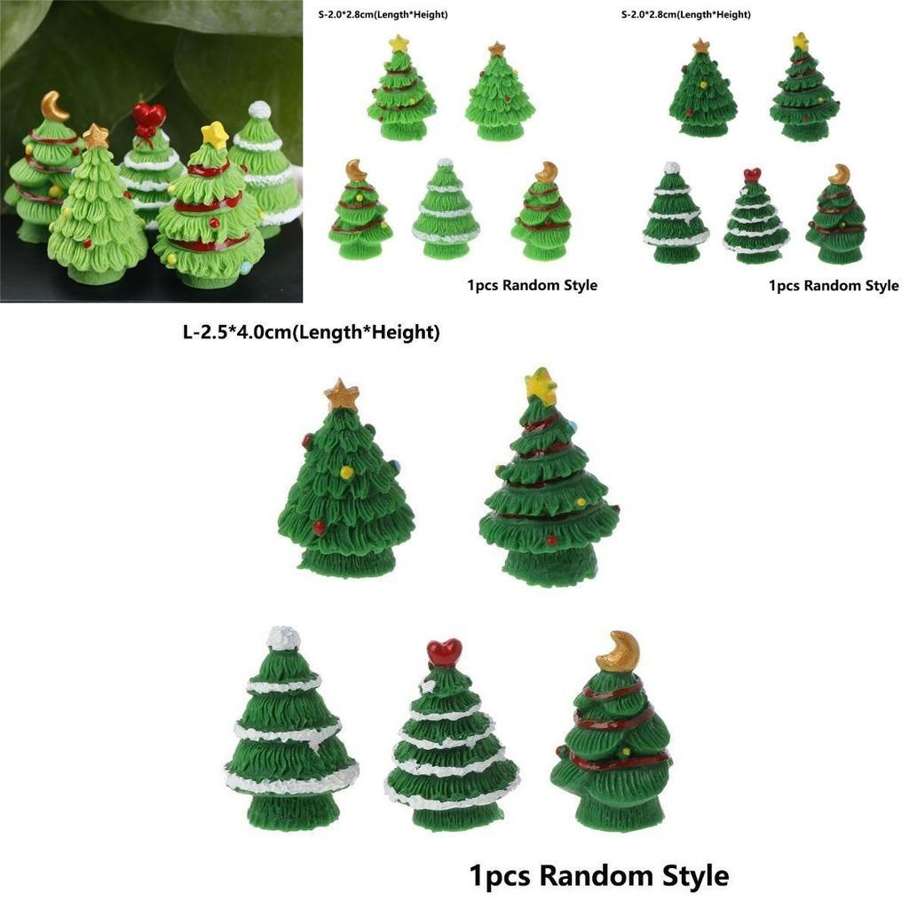 Charming Mini Christmas Tree Ornament For Unique Micro Landscape Decoration
