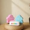 120G Cloud Shape Salt Bath Bombs Plants Extract Essential Oils Handmade Fizzies Ball Dry Skin Moisturizing Aromatherapy Shower Ball Women Spa Gift