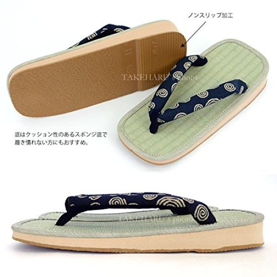Takeharu Oversized Setta Made in Size 3L Inden Men's Sandals, Japan, (28-29cm),
