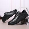 Fashion Spring Autumn Shoes Men High Quality Genuine Leather Casual Board Men Lace Up Thread Shoes Outdoor Sneakers Shoes Men