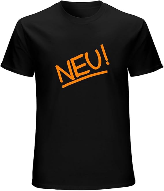 NEU Electronic Krautrock Music Casual Men T Shirt XXL чёрный