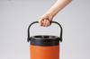 CAMPS Cooler Cylindrical Ice Large Capacity Vacuum Keeps Ice Hot Stainless Family Cooler Box, Container, 5.5L, Vertical, Double-Layer Wall, & Cold,