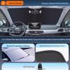 Geely Car Sunshade: Heat-Insulation Windshield Curtain for 25 Models, including Xingyue L, Xingyuan, Xingrui, Emgrand, Boyue L, and Panda MINI.