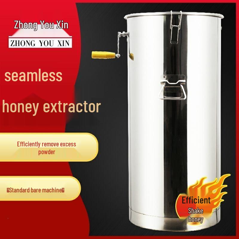 Compact Stainless Steel Honey Extractor & Beekeeping Set