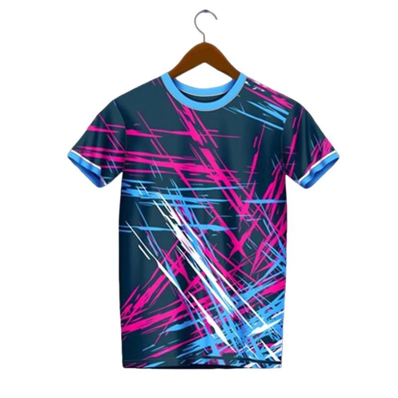 2024 Kids Clothes Summer Sports T-Shirt Breathable Sportswear Running Fitness Children Girls Clothes Print Short Sleeve Tops