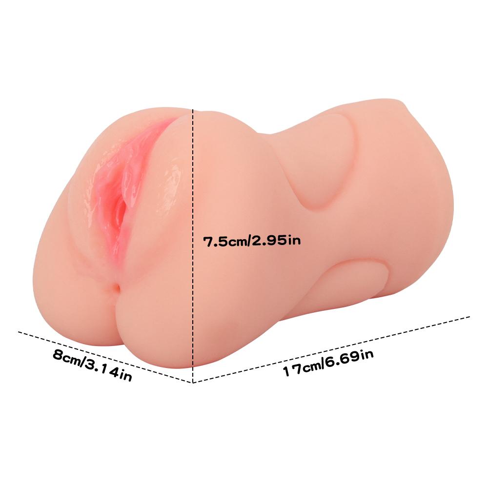 3 In 1 Male Masturbator Realistic Vagina Mouth Pocket Pussy Blowjob Masturbation Erotic Products Adult Goods Sex Toys For Men