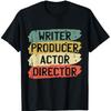 Because Im The Director Thats Why Filmmaker Writer T Shirts Men Humor Streetwear Tee Short Sleeve Unisex Loose Clothing
