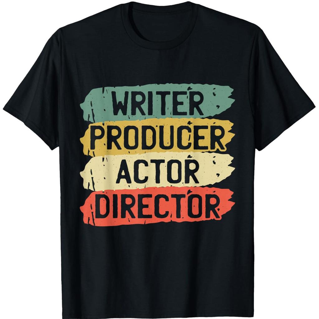 Because Im The Director Thats Why Filmmaker Writer T Shirts Men Humor Streetwear Tee Short Sleeve Unisex Loose Clothing