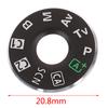 New Top Cover Button Mode Dial For 6D+3M Glue Camera Repair Parts Dial Turntable