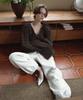 Obeodyupeulleeo Wool Over Jogger Pants_Ivory