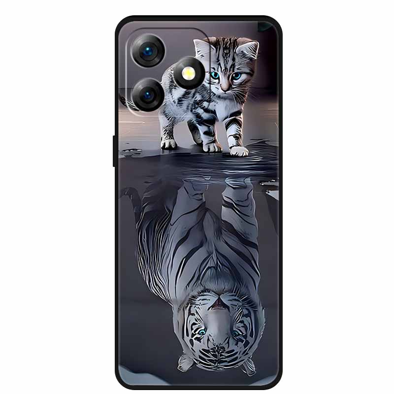 Funda For Ulefone Note 18 Ultra Soft Cases 6.78" Bumper Silicone Fashion Back Cover Cases For Note 18 Ultra Protective TPU Coque