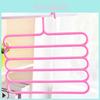 Directly From Manufacturer Modern And Minimalist Style Pants Rack Clothes Hanger In Various Candy Colors
